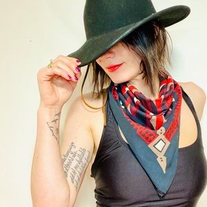 VINTAGE Pendleton Print Bandana